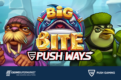 Слот Big Bite Push Ways: арктическое рыбацкое приключение от Push Gaming