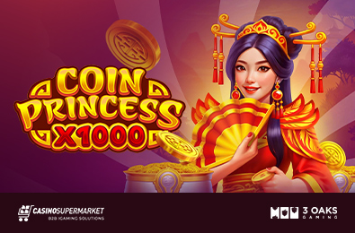 Слот Coin Princess x1000: яркое восточное приключение от 3 Oaks Gaming