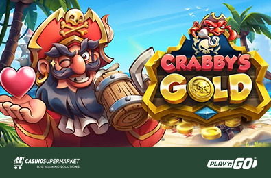 Слот Crabby’s Gold: пиратское приключение от Play’n Go