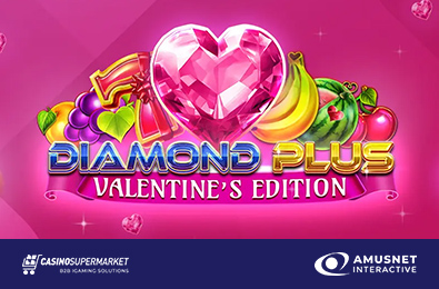 Слот Diamond Plus — Valentine’s Edition: праздничный выпуск ко Дню влюбленных от Amusnet