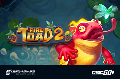 Слот Fire Toad 2: жаркое приключение у подножия вулкана от Play’n Go