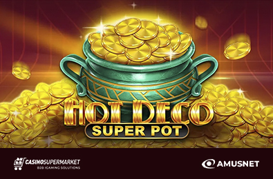 Слот Hot Deco Super Pot — роскошь ар-деко от Amusnet