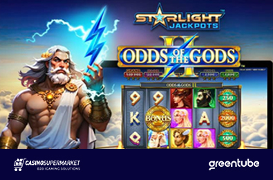 Слот Starlight Jackpots Odds of the Gods 2: новое эпическое приключение от Greentube