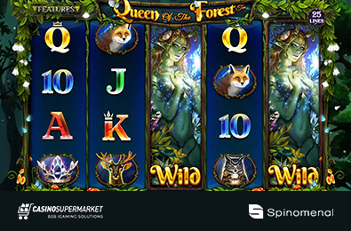 Spinomenal представляет новый слот на тему природы Queen of the Forest