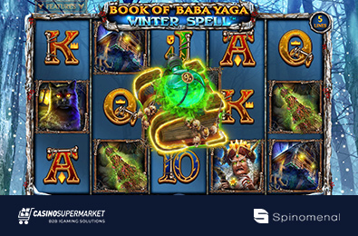 Spinomenal запускает новый слот Book of Baba Yaga — Winter Spell