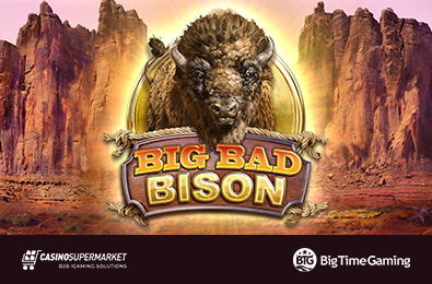 Студия Big Time Gaming выпустила новый онлайн-слот Big Bad Bison
