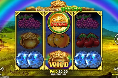 Студия Blueprint выпустила слот Luck O’ The Irish Cash Strike с уникальными джекпотами