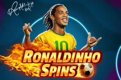 Студия Booming Games выпустила уникальную игру на тему футбола Ronaldinho Spins