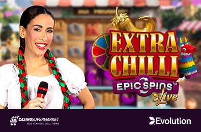 Студия Evolution выпустила новую слот-игру Extra Chilli Epic Spins