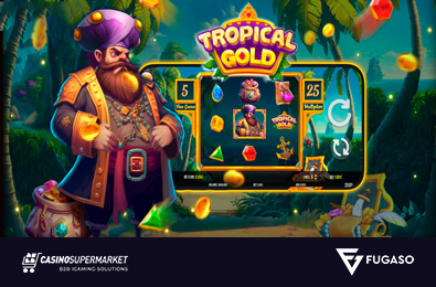 Студия Fugaso выпустила новый приключенческий слот Tropical Gold