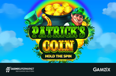 Студия Gamzix выпустила новый слот Patrick’s Coin