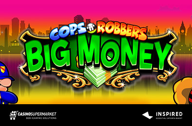 Студия Inspired выпускает автомат на тему ограблений Cops ‘n’ Robbers Big Money