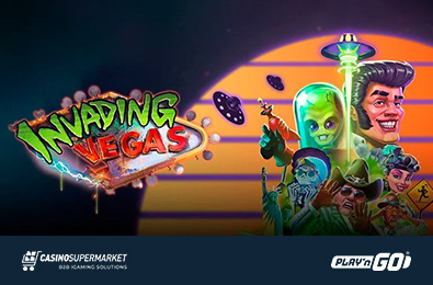 Студия Play’n Go выпустила новый «инопланетный» слот Invading Vegas