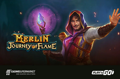 Студия Play’n Go выпустила новый легендарный слот Merlin: Journey of Flame