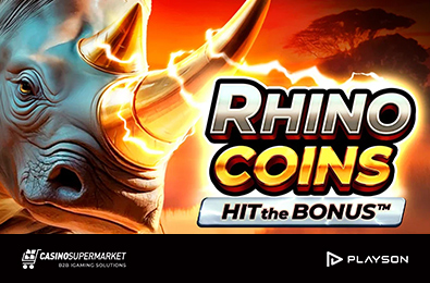 Студия Playson представила новый приключенческий слот Rhino Coins: Hit the Bonus