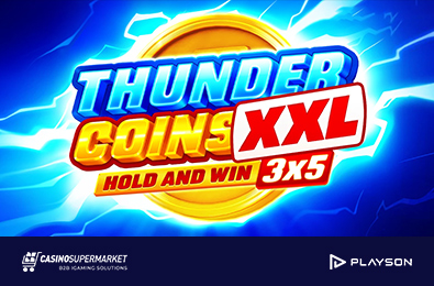 Студия Playson выпустила новый фруктовый слот Thunder Coins XXL: Hold and Win