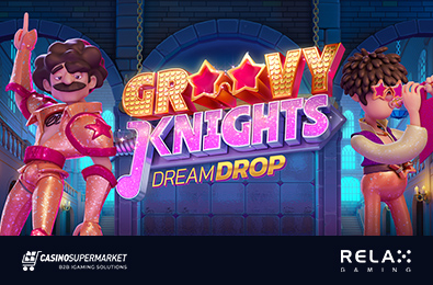 Студия Relax представила оригинальный диско-слот Groovy Knights Dream Drop