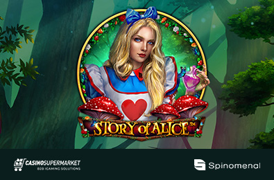 Студия Spinomenal выпустила слот Story of Alice по мотивам сказки «Алиса в Стране чудес»
