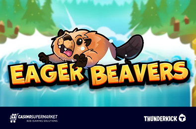 Студия Thunderkick выпустила инновационный многофункциональный слот Eager Beavers