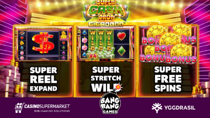 Super Cash Drop Gigablox — новый совместный проект Yggdrasil и Bang Bang