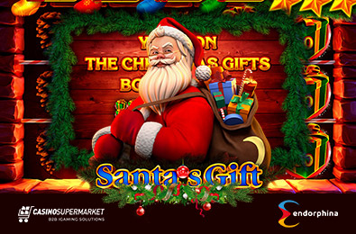 В библиотеке Endorphina появился новый рождественский слот Santa’s Gift