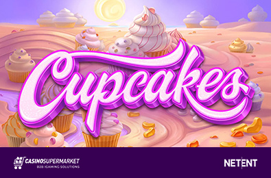 В библиотеку NetEnt добавлен новый «сладкий» слот Cupcakes