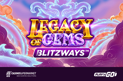 В коллекции Play’n Go появился захватывающий слот Legacy of Gems Blitzways
