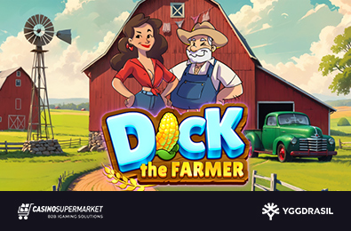 В коллекции Yggdrasil появился оригинальный фермерский слот Dick the Farmer