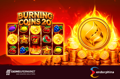 В копилке Endorphina появился новый слот о сокровищах Burning Coins 20
