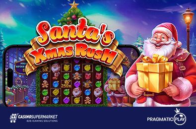 В копилке Pragmatic появился новый сезонный слот Santa’s Xmas Rush