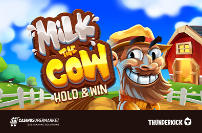 В копилке Thunderkick появился оригинальный фермерский слот Milk the Cow