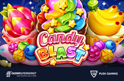 В порфтолио Push Gaming появился новый сладкий слот Candy Blast