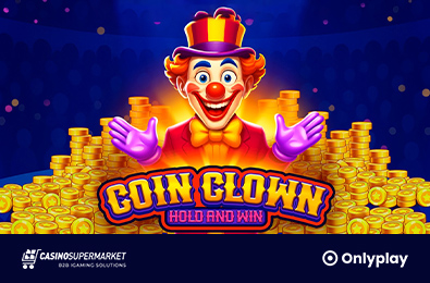 В портфолио Onlyplay появился оригинальный цирковой слот Coin Clown: Hold & Win