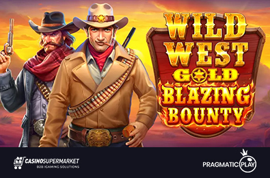 В портфолио Pragmatic появился новый вестерн-слот Wild West Gold Blazing Bounty