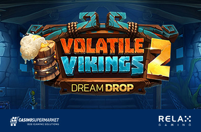 Volatile Vikings 2 Dream Drop — новый прогрессивный слот от Relax Gaming