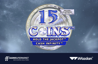 Wazdan представляет новый слот успешной серии 15 Coins: Grand Platinum Edition