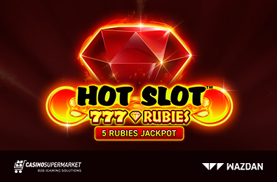 Wazdan сочетает ретро-стиль с инновациями в игровом автомате Hot Slot: 777 Rubies