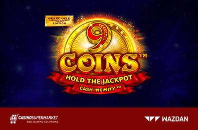 Wazdan запускает слот 9 Coins: Grand Gold Edition