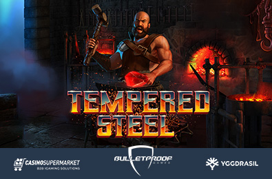 Yggdrasil и Bulletproof запускают новый слот Tempered Steel
