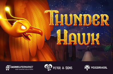 Yggdrasil и Peter & Sons запустили новый игровой автомат Thunderhawk