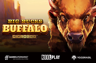 Yggdrasil и ReelPlay выпустили новый онлайн-слот Big Bucks Buffalo GigaBlox