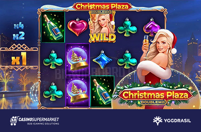 Yggdrasil презентует новый игровой автомат Christmas Plaza DoubleMax