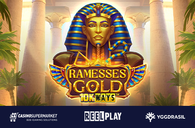 ReelPlay и Yggdrasil выпустили оригинальный египетский слот Ramesses Gold 10K Ways