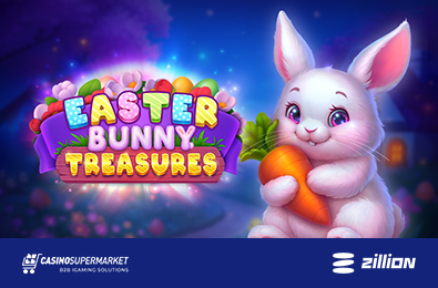 Слот Easter Bunny Treasures: яркое пасхальное приключение от Zillion Games