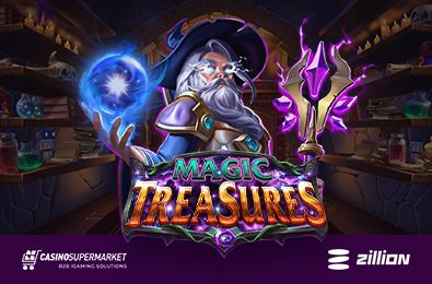 Zillion Games предлагает волшебное приключение в новом слоте Magic Treasures