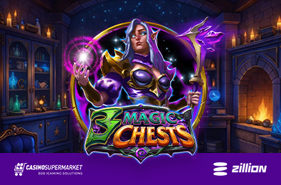 Zillion Games представляет фэнтезийный слот 3 Magic Chests