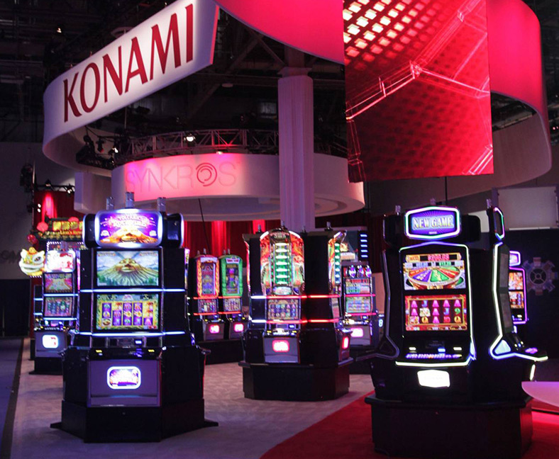 Слот-машини Konami для наземних казино