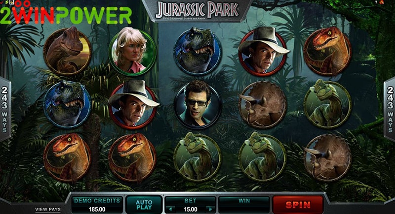 Слот-игра Jurassic Park от Microgaming