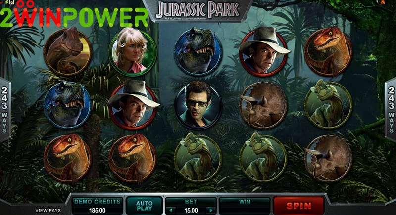 Слот-игра Jurassic Park от Microgaming