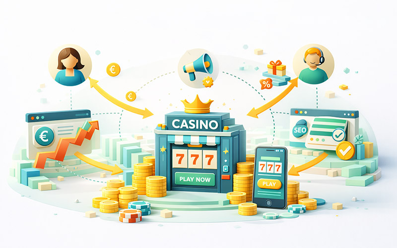 Партнерская сеть для iGaming-стартапа